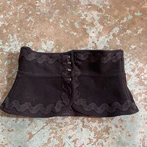 NWT Sonia Rykiel Black Corset